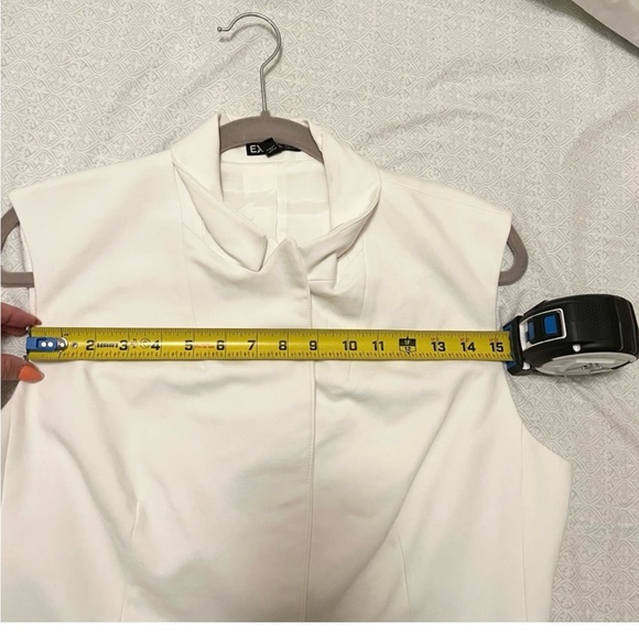 EXPRESS Preppy Suit Vest Blazer - Picture 7 of 8